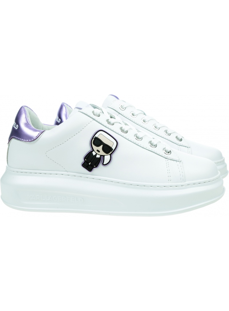 Sneakersy KARL LAGERFELD Kapri Karl Iconic Lo Lace KL62530 01V Sneakersy KARL LAGERFELD Kapri Karl Iconic Lo Lace KL62530 01V