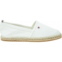 Espadryle TOMMY HILFIGER Basic Tommy Flat Espadrille FW0FW06497 YBI