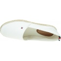 Espadryle TOMMY HILFIGER Basic Tommy Flat Espadrille FW0FW06497 YBI