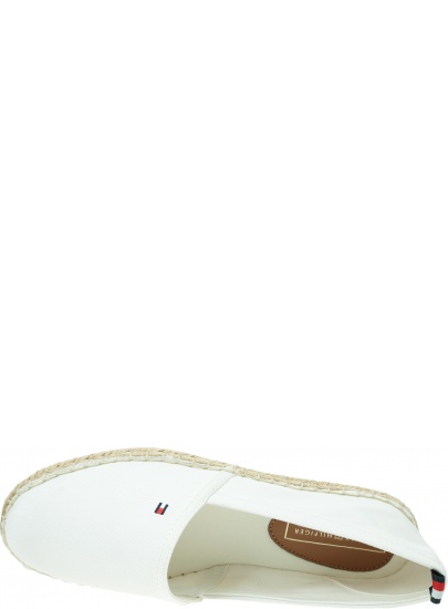 Espadryle TOMMY HILFIGER Basic Tommy Flat Espadrille FW0FW06497 YBI