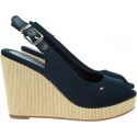 Espadryle Damskie TOMMY HILFIGER Iconic Elena Sling Back Wedge FW0FW04789 DW5 1