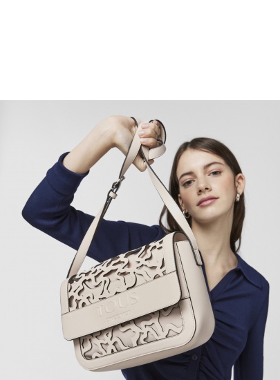 Torebka Listonoszka TOUS 2001715601 Banderola Amaya K.Shock Beige