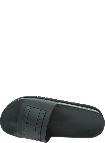 Klapki Damskie TOMMY JEANS Elev Flatform Pool Slide EN0EN02110 0GJ