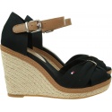 Espadryle Damskie TOMMY HILFIGER Iconic Elena Sandal FW0FW00905 990 1