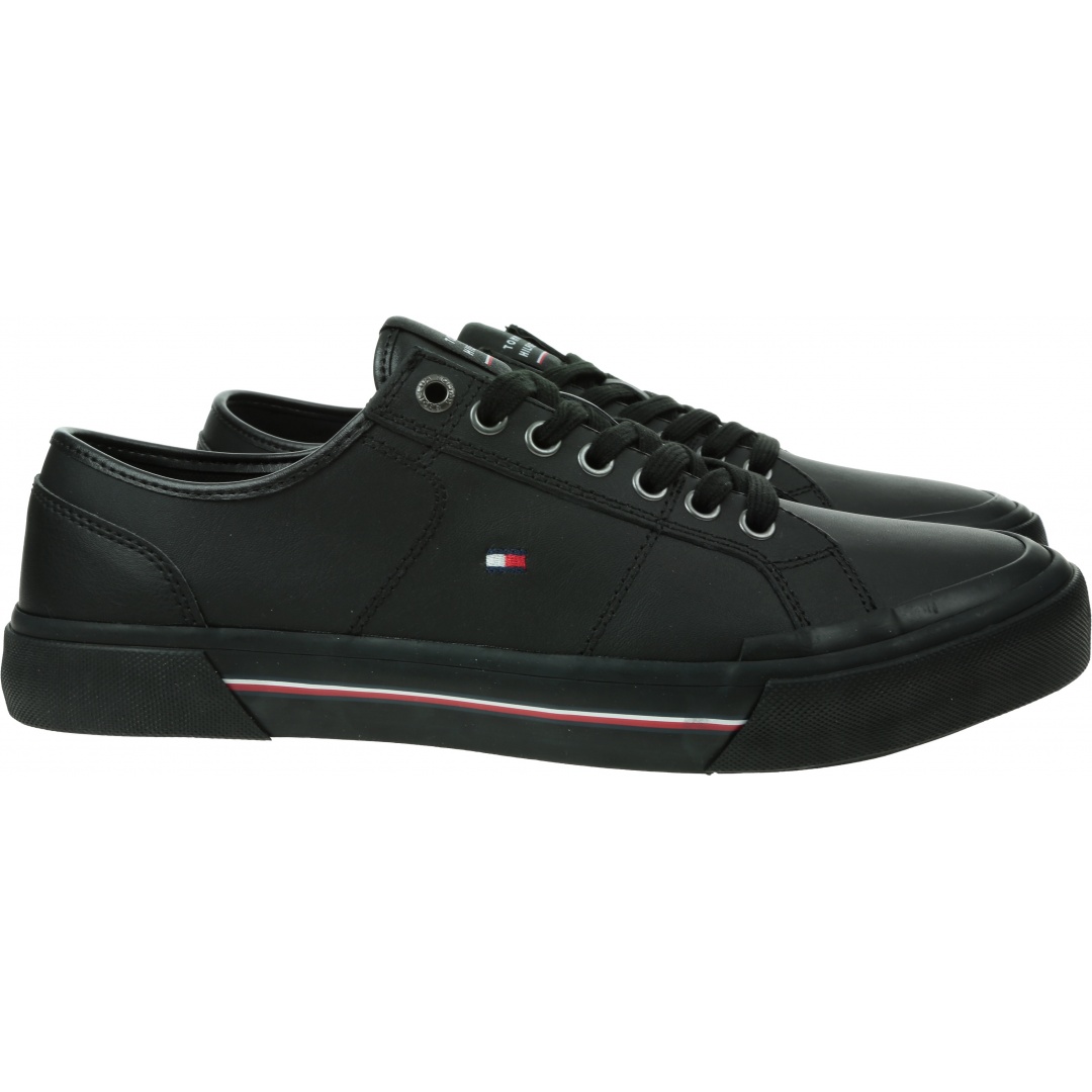 Trampki TOMMY HILFIGER Core Corporate Vulc Leather FM0FM04561 BDS