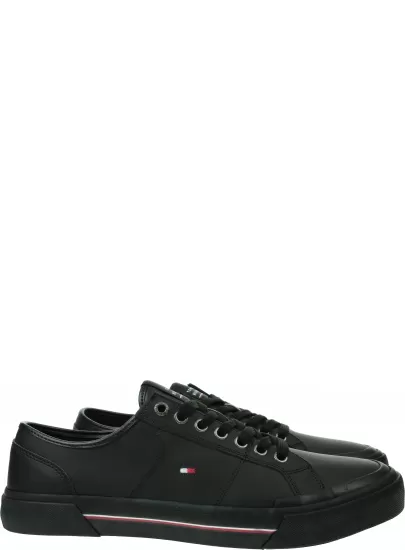Trampki TOMMY HILFIGER Core Corporate Vulc Leather FM0FM04561 BDS