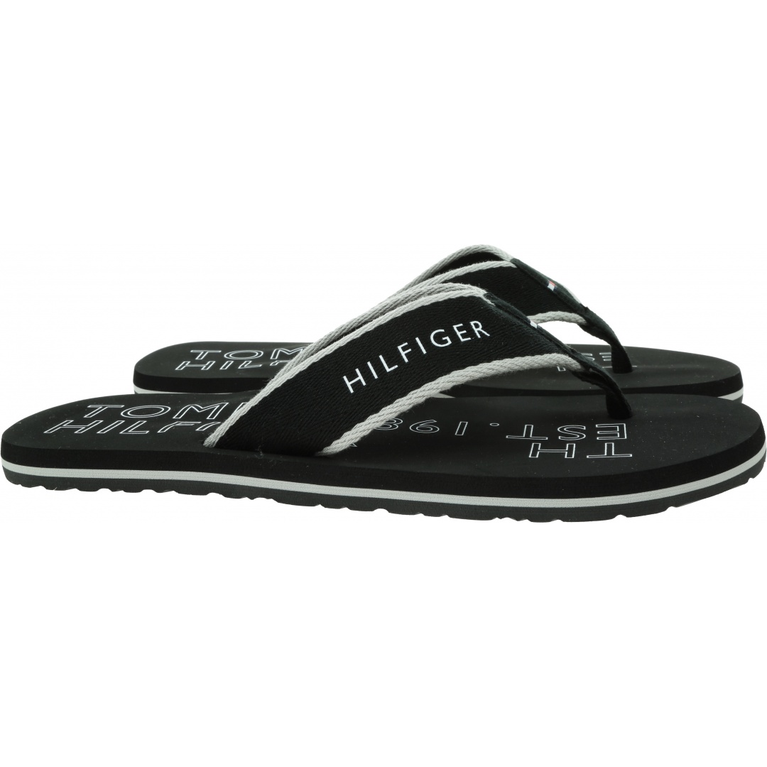 Japonki Męskie TOMMY HILFIGER Sporty Hilfiger Beach Sandal FM0FM04469 BDS