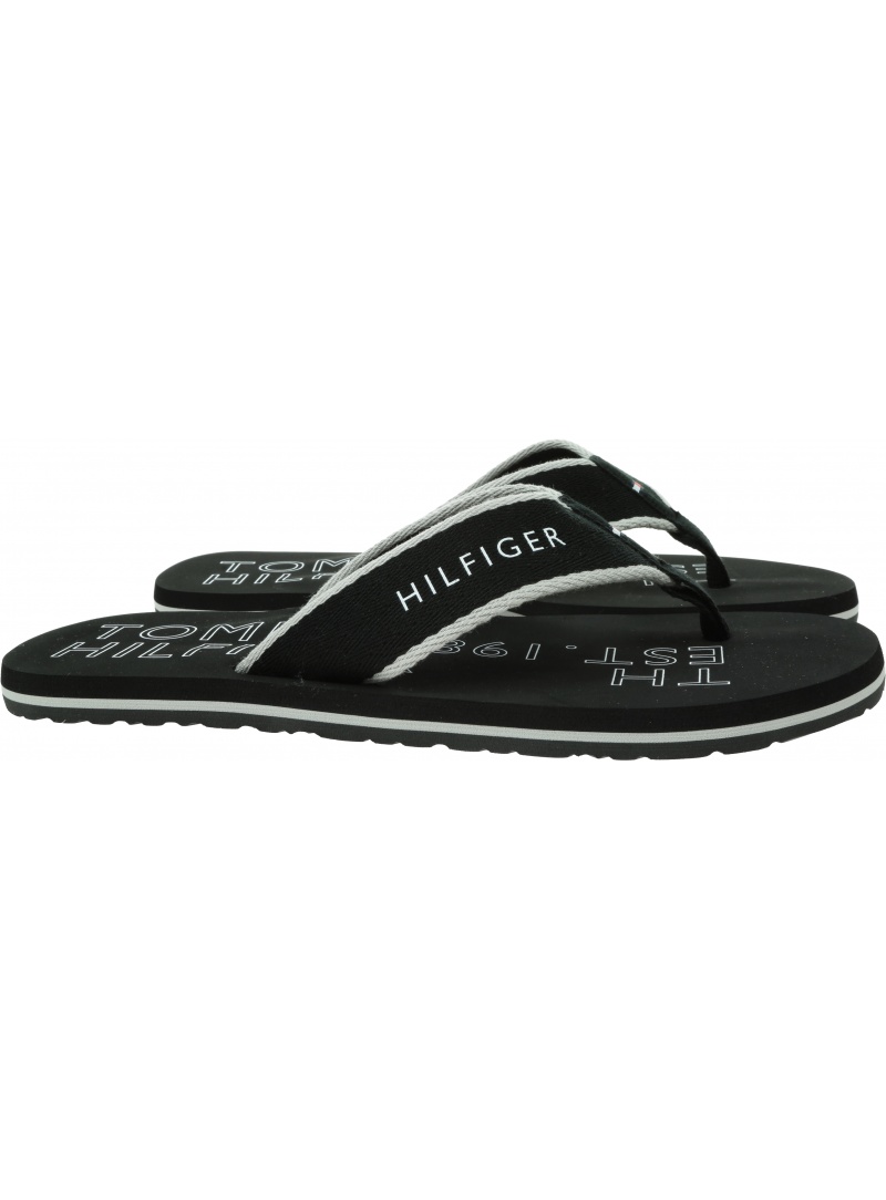 Japonki Męskie TOMMY HILFIGER Sporty Hilfiger Beach Sandal FM0FM04469 BDS