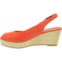 Espadryle Damskie TOMMY HILFIGER Iconic Elba Sling Back Wedge FW0FW04788