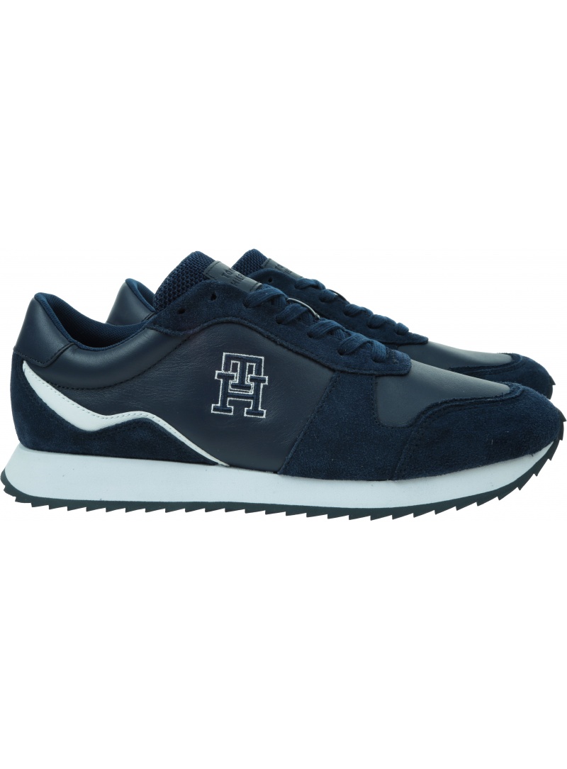 Półbuty TOMMY HILFIGER Runner Evo Leather FM0FM04479 DCC