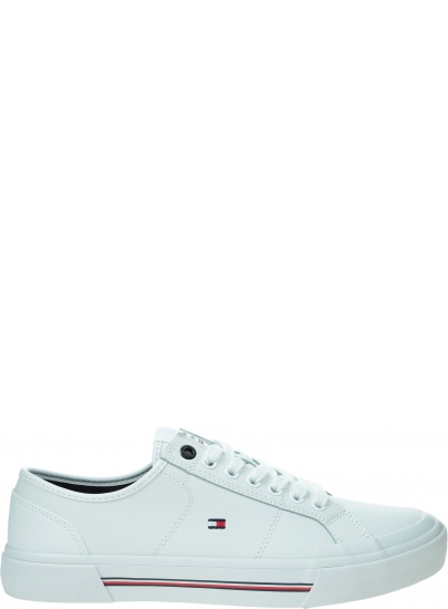 Trampki TOMMY HILFIGER Core Corporate Vulc Leather FM0FM04561 YBS