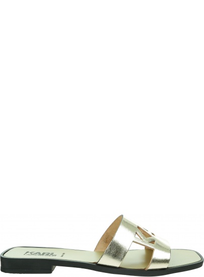 Klapki KARL LAGERFELD Skoot II Karl Cut-Out KL80406 1GD
