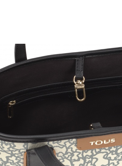 Torebka TOUS 2000898346 Capazo S. K Mini Beige-Black