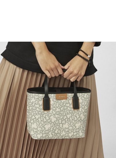 Torebka TOUS 2000898346 Capazo S. K Mini Beige-Black