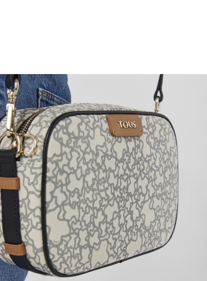 Torebka Listonoszka TOUS 2001506844 Bandolera K Mini Beige-Black