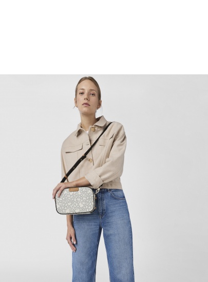 Torebka Listonoszka TOUS 2001506844 Bandolera K Mini Beige-Black