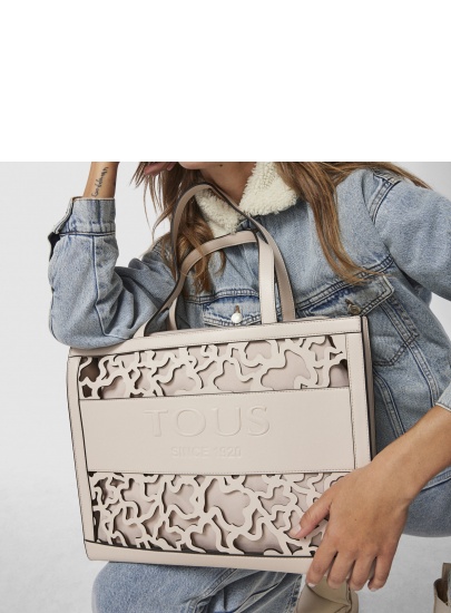 Torebka TOUS 2001660601 Shopping XL Amaya K Shock Beige