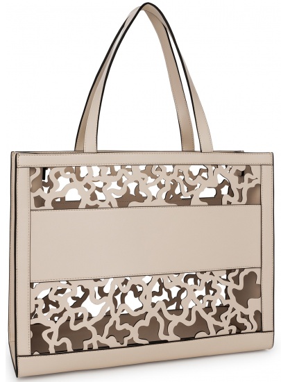Torebka TOUS 2001660601 Shopping XL Amaya K Shock Beige