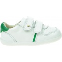 Półbuty BOBUX Riley White + Emerald 732117