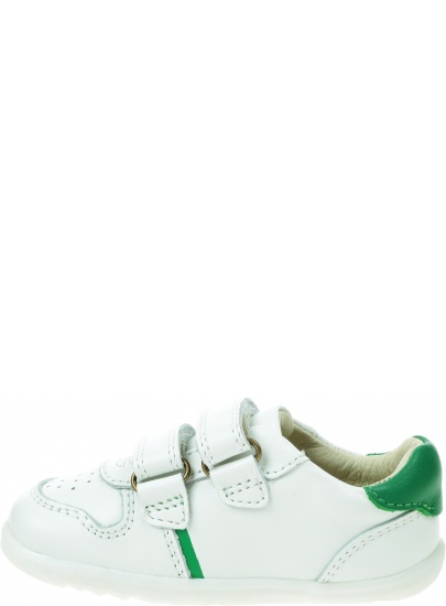 Półbuty BOBUX Riley White + Emerald 732117