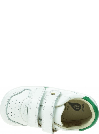 Półbuty BOBUX Riley White + Emerald 732117