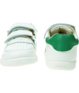 Półbuty BOBUX Riley White + Emerald 638116