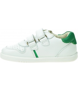 Półbuty BOBUX Riley White + Emerald 638116