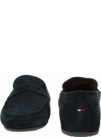 Mokasyny Męskie TOMMY HILFIGER Casual Hilfiger Suede Driver FM0FM04271 DW5