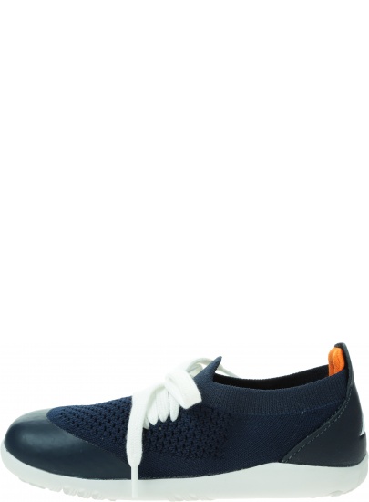 Ultralekkie Buty BOBUX Play Knit Navy + Orange 636416