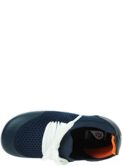 Ultralekkie Buty BOBUX Play Knit Navy + Orange 636416