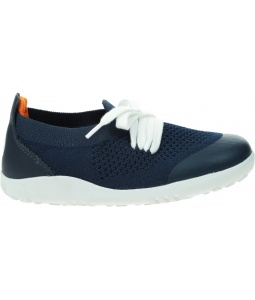 Ultralekkie Buty BOBUX Play Knit Navy + Orange 836514