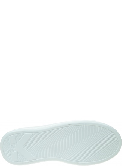 Sneakersy KARL LAGERFELD Kapri Whipstitch Lo Lace KL62572 01P