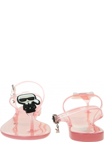 Sandałki KARL LAGERFELD Jelly Karl Ikonic Sling KL80002 VLP