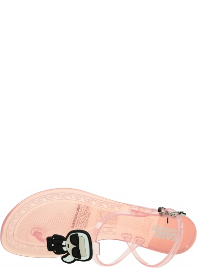 Sandałki KARL LAGERFELD Jelly Karl Ikonic Sling KL80002 VLP