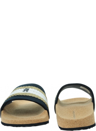 Klapki Damskie TOMMY HILFIGER Tommy Fresh Webbing Slide FW0FW06983 DW6