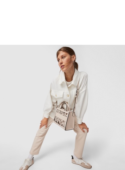 Torebka TOUS 2001660743 Shopping M Amaya Kaos Shock Beige
