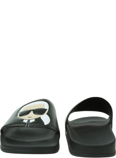 Męskie Klapki KARL LAGERFELD Kondo Karl Ikonic Slide KL70005 V00