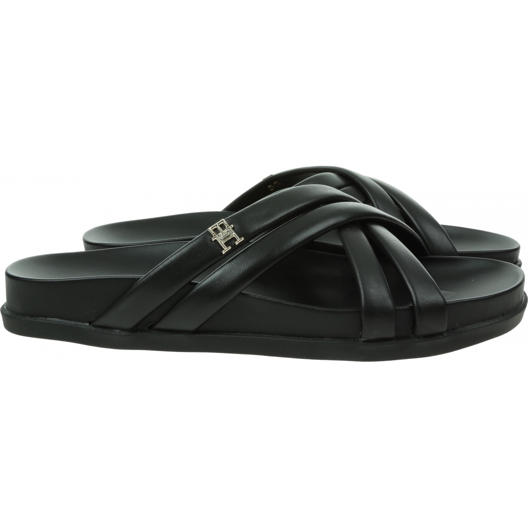 Klapki TOMMY HILFIGER Strap Feminine Sandal FW0FW07081 BDS