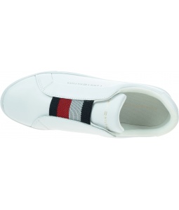 Sneakersy TOMMY HILFIGER Elastic Slip On Sneaker FW0FW07032 YBS