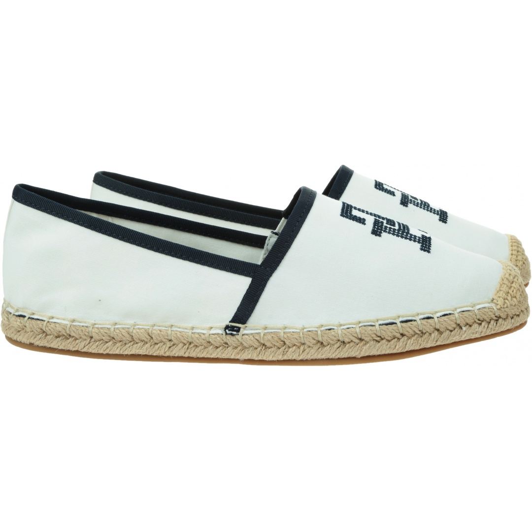 Espadryle TOMMY HILFIGER Th Embroidered Espadrille FW0FW07101 YBL