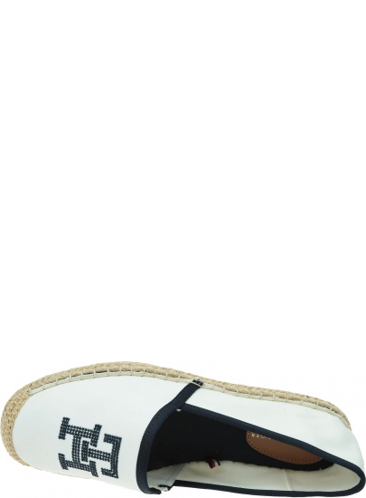 Espadryle TOMMY HILFIGER Th Embroidered Espadrille FW0FW07101 YBL