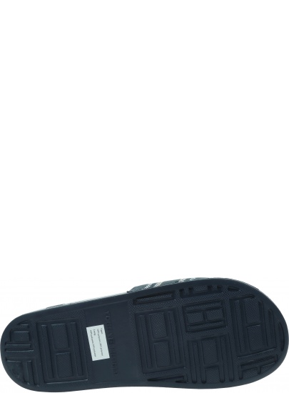 Klapki Damskie TOMMY HILFIGER Tommy Webbing Slide FW0FW07153 DW6