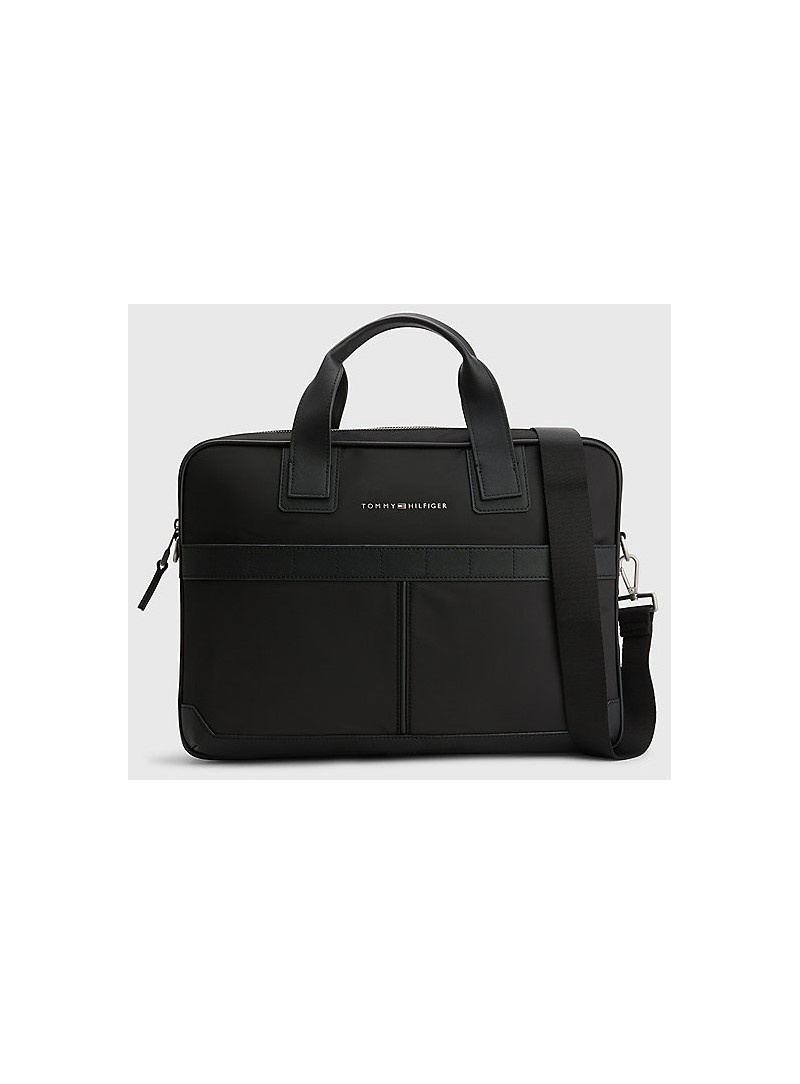 Torba na Laptopa TOMMY HILFIGER Th Elevated Nylon Computer Bag AM0AM10940 Torba na Laptopa TOMMY HILFIGER Th Elevated Nylon Computer Bag AM0AM10940