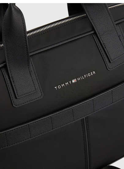 Torba na Laptopa TOMMY HILFIGER Th Elevated Nylon Computer Bag AM0AM10940