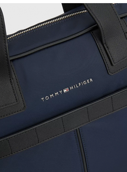 Torba na Laptopa TOMMY HILFIGER Th Elevated Nylon Computer Bag AM0AM10940