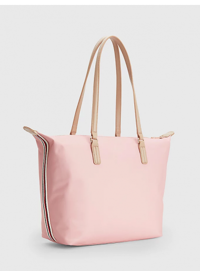 Torebka TOMMY HILFIGER Poppy Tote Corp AW0AW14474 TQS