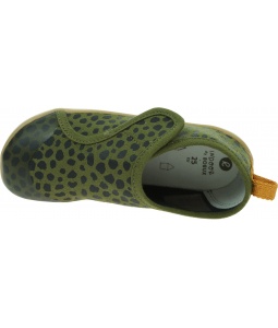 Ultralekkie Kapcie BOBUX Indoor Indie Olive Dalmatian