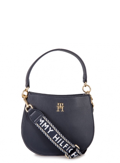 Torebka na Szerokim Pasku TOMMY HILFIGER Tommy Life Med Crossover