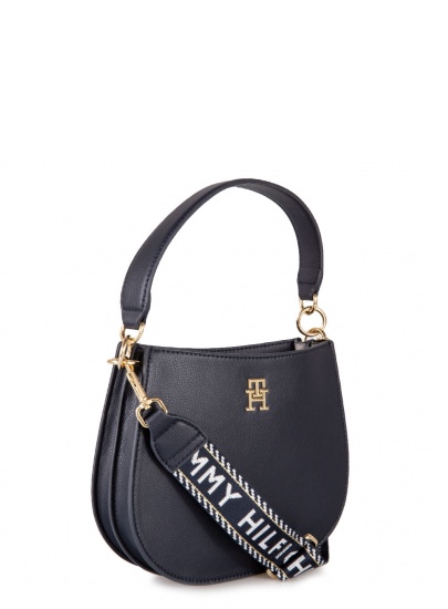 Torebka na Szerokim Pasku TOMMY HILFIGER Tommy Life Med Crossover