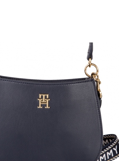 Torebka na Szerokim Pasku TOMMY HILFIGER Tommy Life Med Crossover